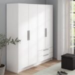 Marte 4 Door Wardrobe