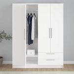 Marte 4 Door Wardrobe