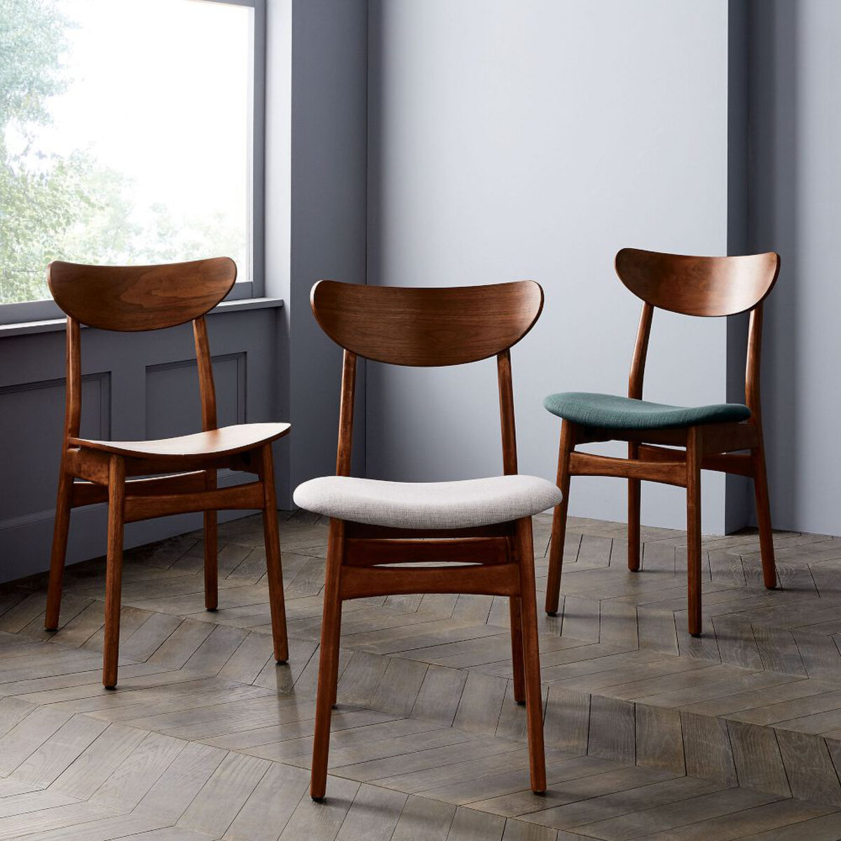 Solid Wood Vintage Dinning Chairs