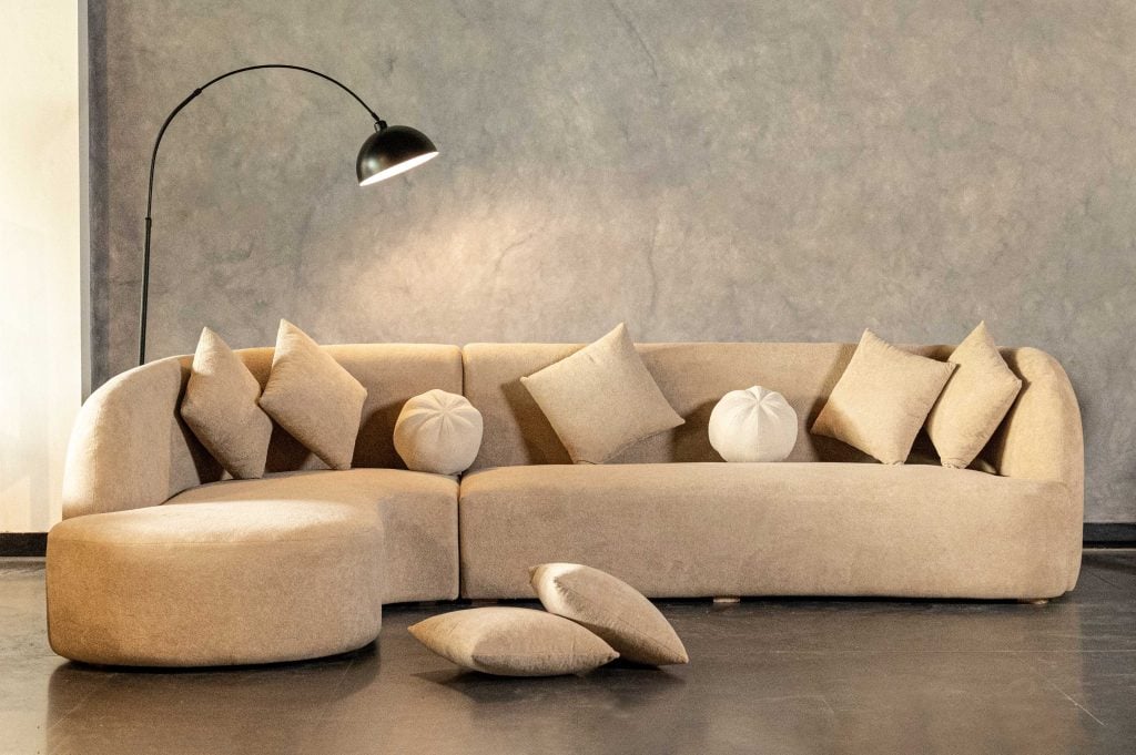 LumoRest L shaped sofa