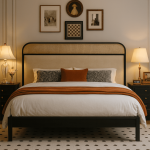 Zentara Bliss Fabric Bed