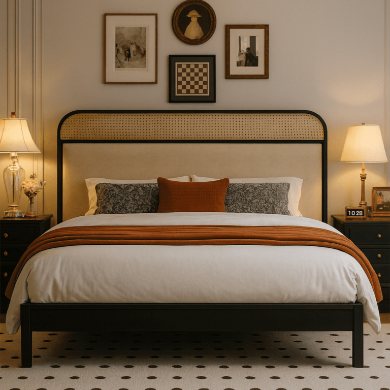 Zentara Bliss Fabric Bed