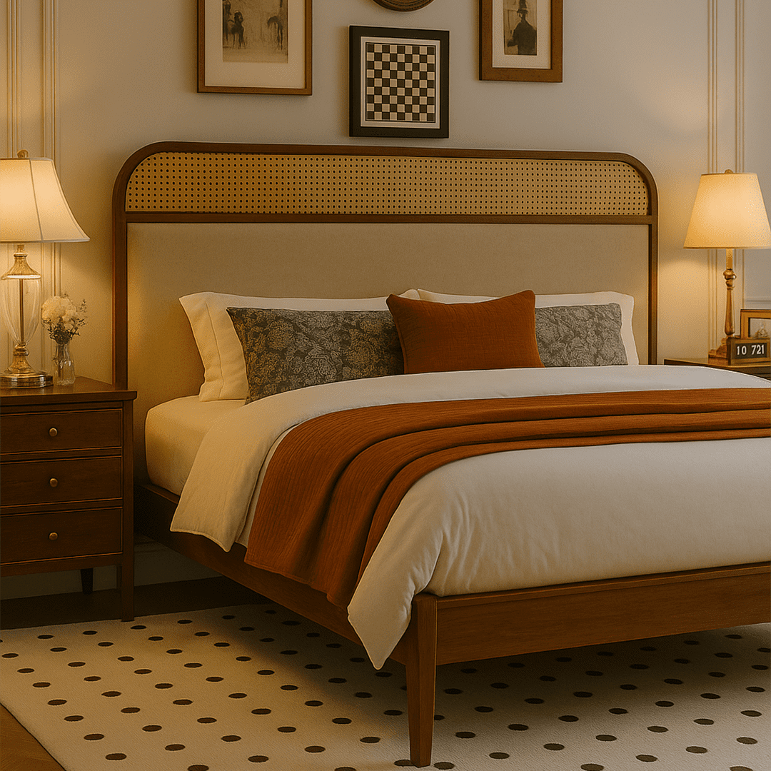 Zentara Bliss Fabric Bed