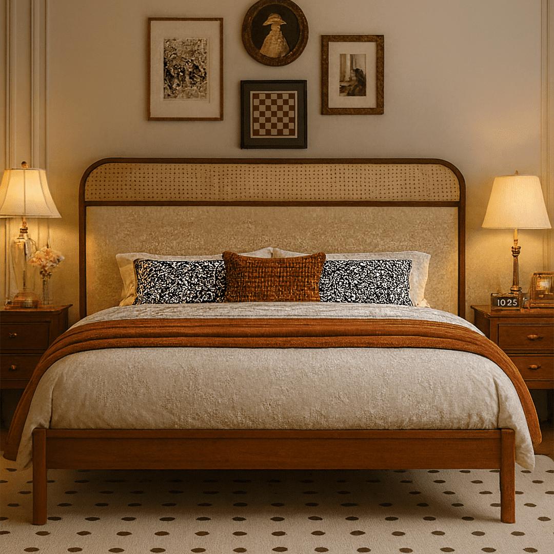 Zentara Bliss Fabric Bed