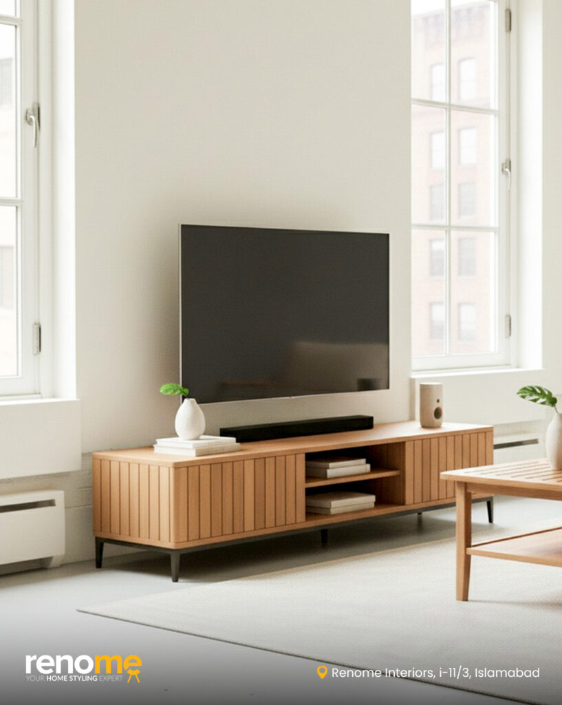 Orren TV and LED Table