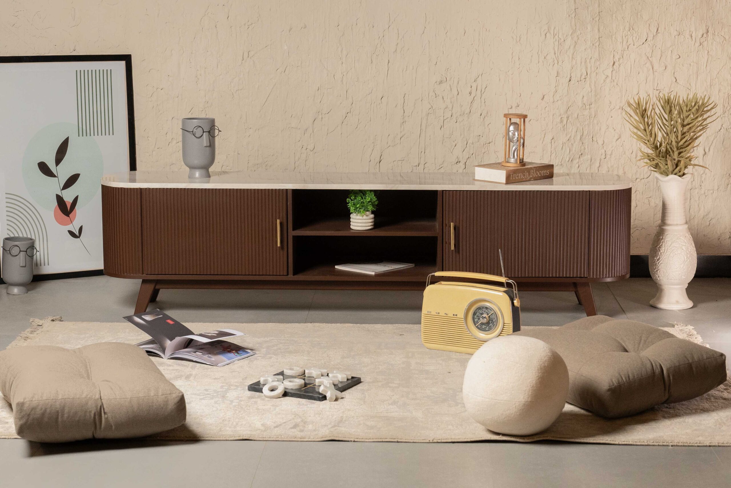 Zenvra TV and LED Table 1