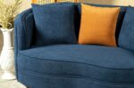 serelith upholstered sofa seat cushion detail modern 2 seater sofa renome