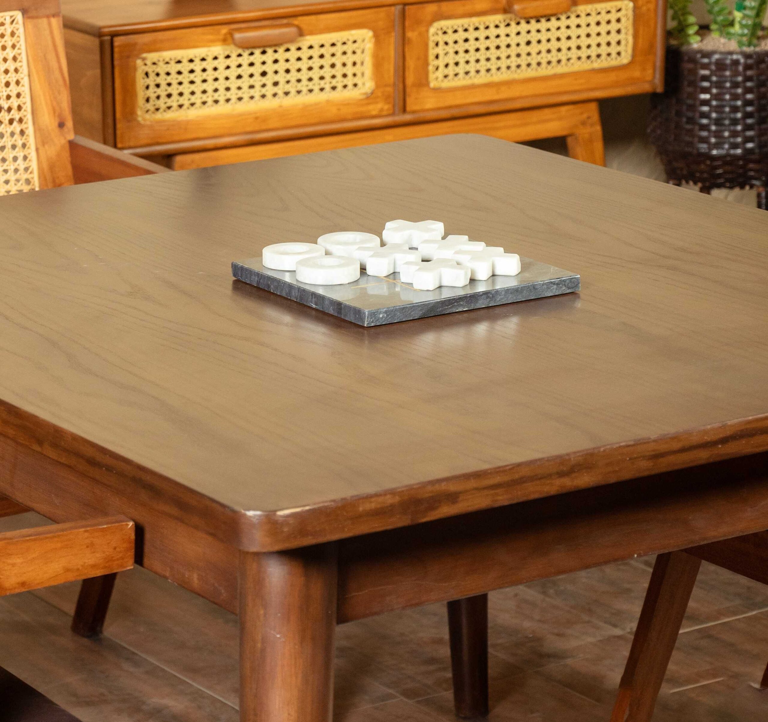 veltrano dining set wooden dining table top detail renome pakistan