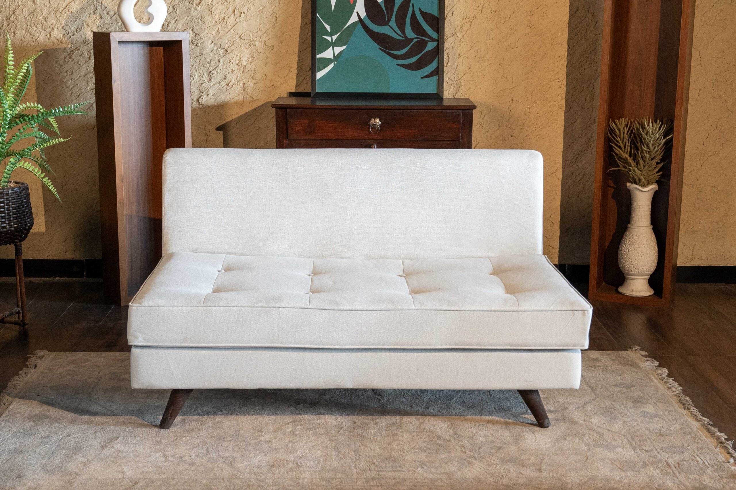 veltrava sofa modern 2 seater upholstered sofa minimalist design renome pakistan