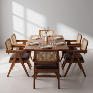 Cane Heritage Dining Set