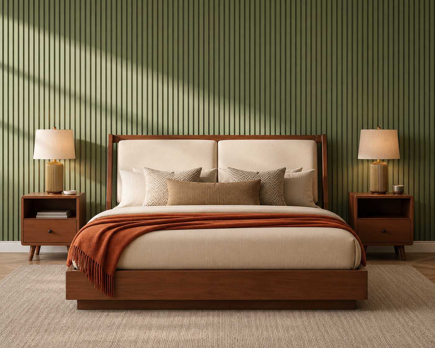 bed The Seranova Bed (With side Tables and Dresser)