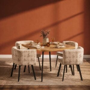 Nordic Wooden Dining Set