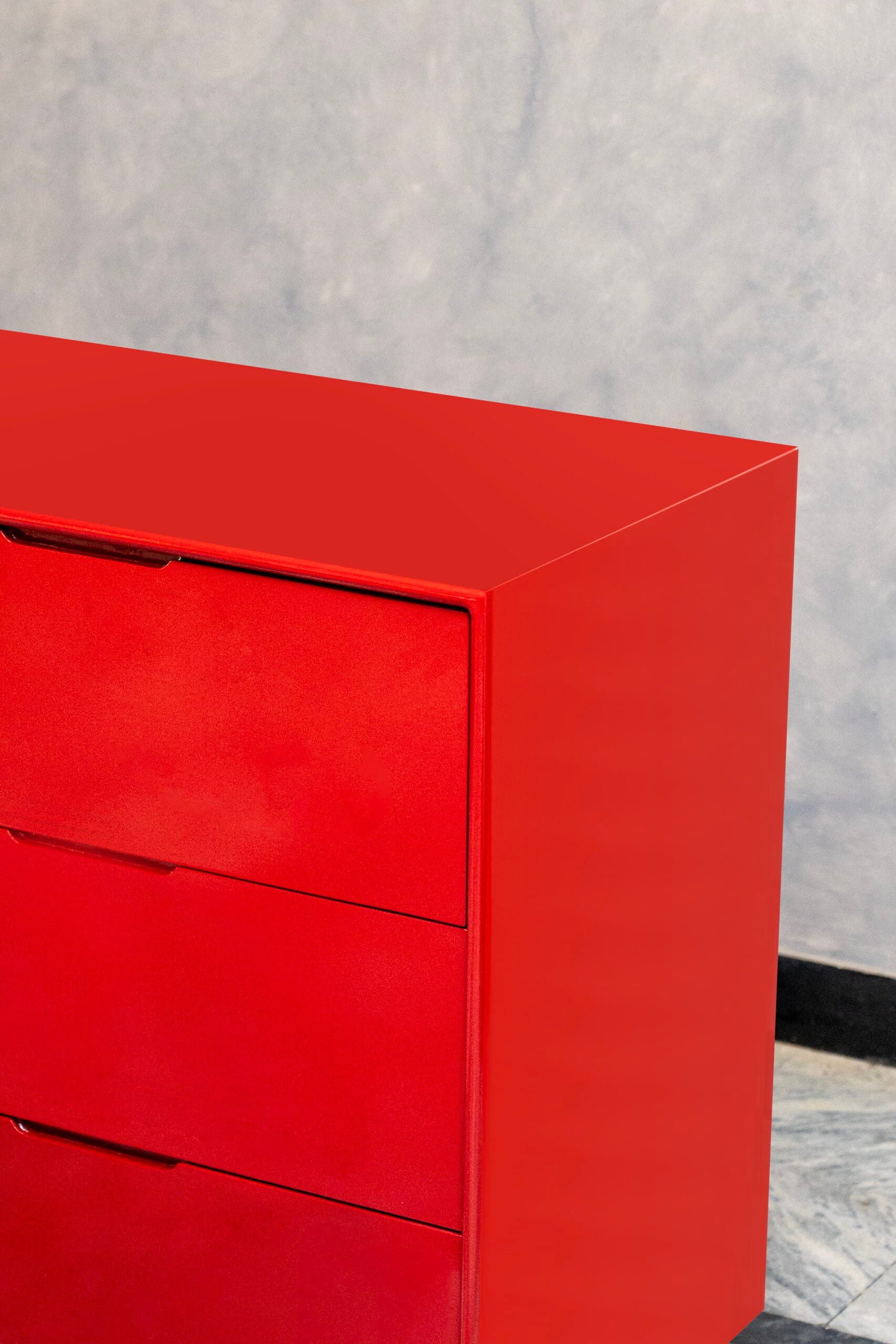Red Dresser