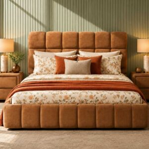 Calrune Fabric Bed